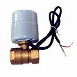Electrical ball-valve